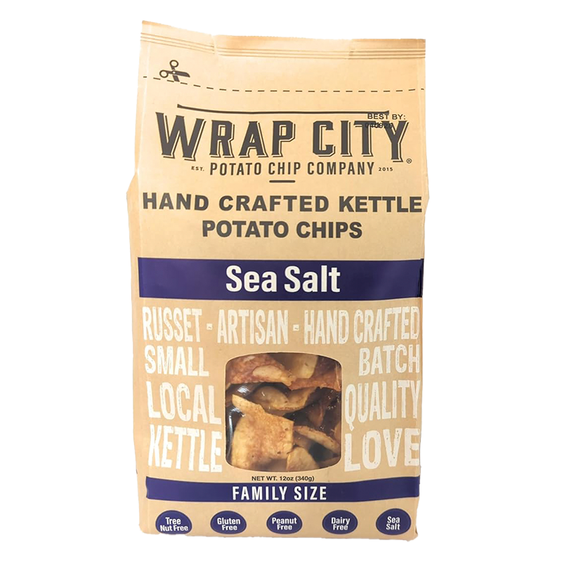 Sea Salt – Homemade Kettle Potato Chips