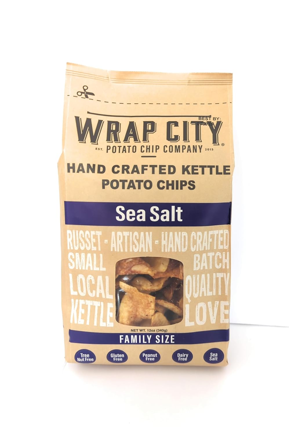 Sea Salt – Homemade Kettle Potato Chips