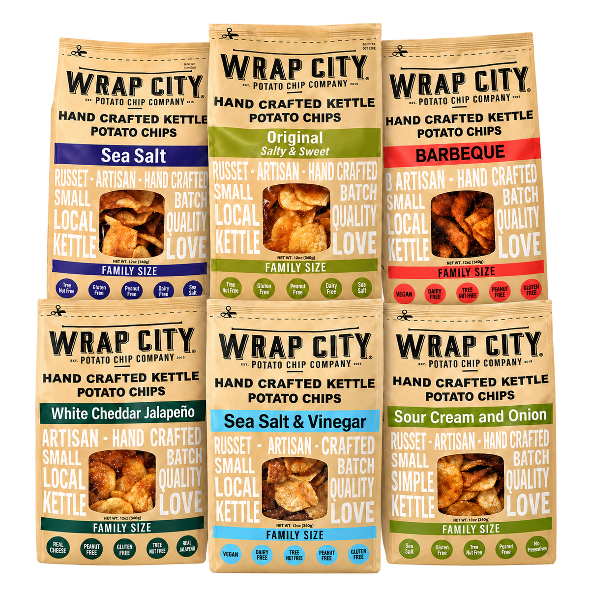 Variety Pack – Homemade Kettle Potato Chips