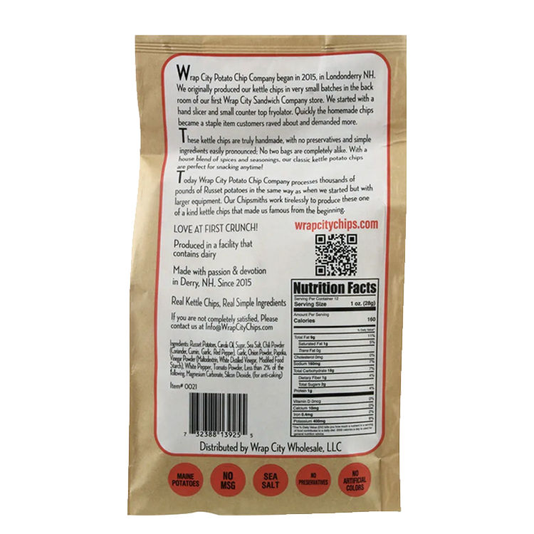 Barbecue – Homemade Kettle Potato Chips